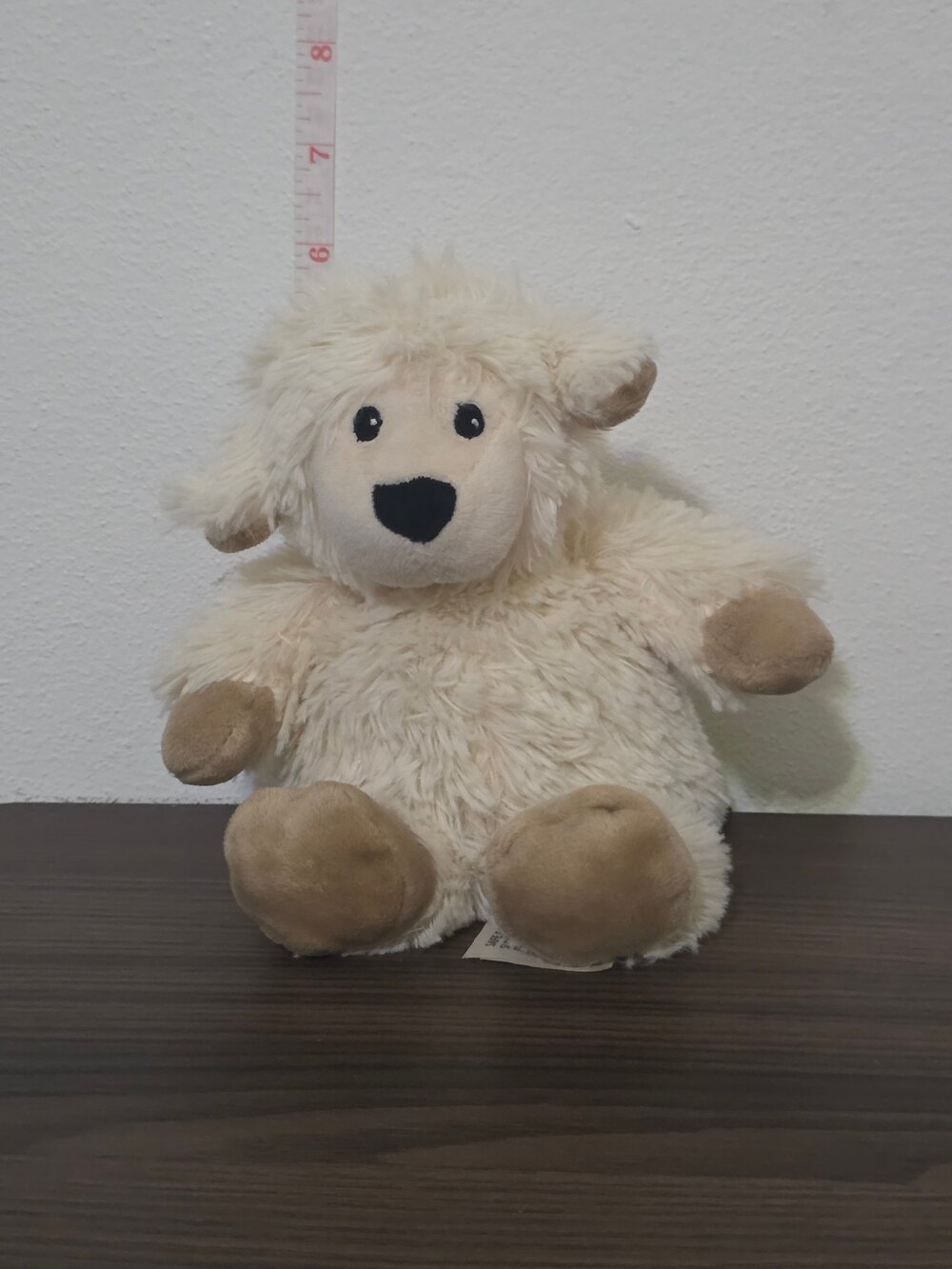 Warmies "Junior Sheep" 9-Inch Microwavable Plush.